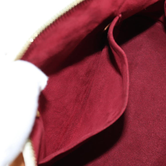 LOUIS VUITTON Monogram Multicolor Alma Hand Bag White M92647 LV Auth 133443V