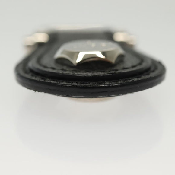 GUCCI Charm metal 3Set Black Silver Auth 133446