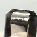 GUCCI Charm metal 3Set Black Silver Auth 133446-8