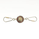 GUCCI Charm metal 3Set Black Silver Auth 133446-9