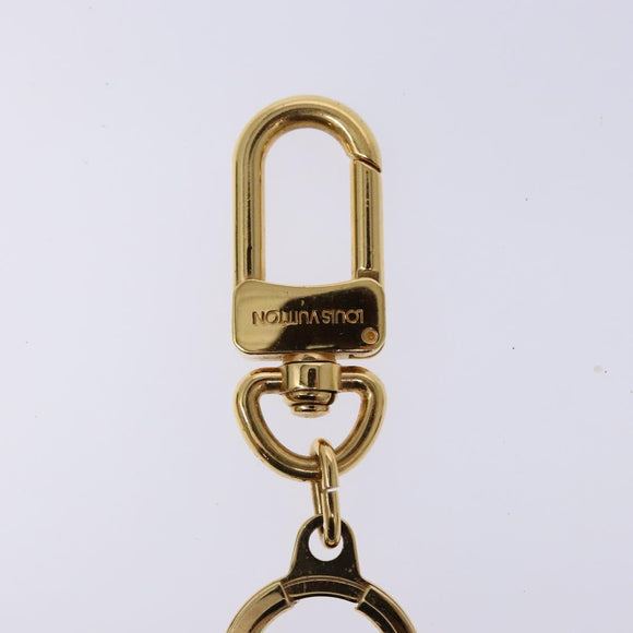 LOUIS VUITTON Anneau Cles Key Holder metal Gold Tone M62694 LV Auth 133448