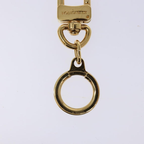 LOUIS VUITTON Anneau Cles Key Holder metal Gold Tone M62694 LV Auth 133448