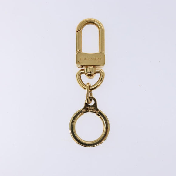LOUIS VUITTON Anneau Cles Key Holder metal Gold Tone M62694 LV Auth 133448