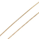 LOUIS VUITTON Essential V Necklace Gold M61083 LV Auth 133449-14