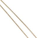 LOUIS VUITTON Essential V Necklace Gold M61083 LV Auth 133449-5