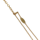LOUIS VUITTON Essential V Necklace Gold M61083 LV Auth 133449-7