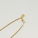 GIVENCHY Chloe Necklace metal 2Set Gold Auth 133455-11