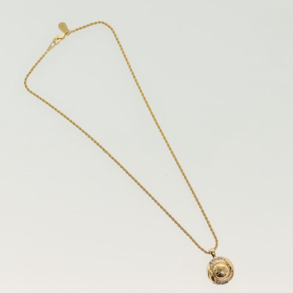 GIVENCHY Chloe Necklace metal 2Set Gold Auth 133455