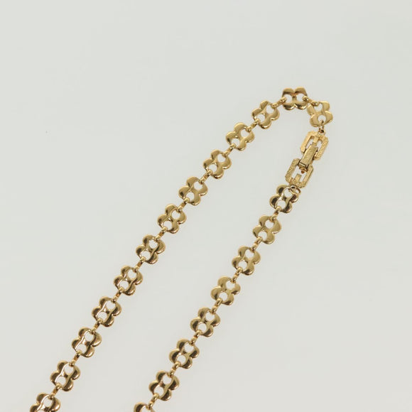 GIVENCHY Chloe Necklace metal 2Set Gold Auth 133455