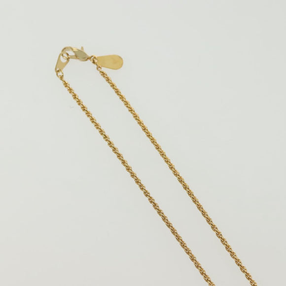 GIVENCHY Chloe Necklace metal 2Set Gold Auth 133455