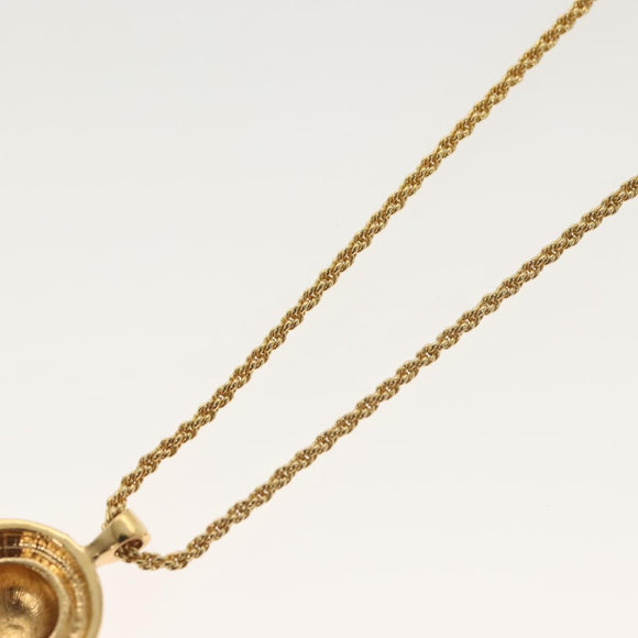 GIVENCHY Chloe Necklace metal 2Set Gold Auth 133455