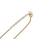 Christian Dior Necklace metal Gold Auth 133457-14