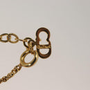 Christian Dior Necklace metal Gold Auth 133457-15