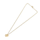 Christian Dior Necklace metal Gold Auth 133457-9