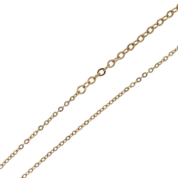 Christian Dior Necklace metal Gold Auth 133458