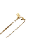Christian Dior Necklace metal Gold Auth 133458-14