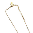 Christian Dior Necklace metal Gold Auth 133458-7