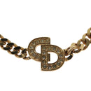 Christian Dior Bracelet metal Gold Auth 133459-2