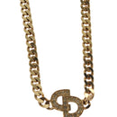 Christian Dior Bracelet metal Gold Auth 133459-3