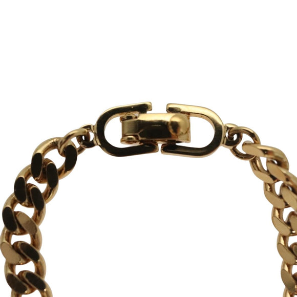 Christian Dior Bracelet metal Gold Auth 133459