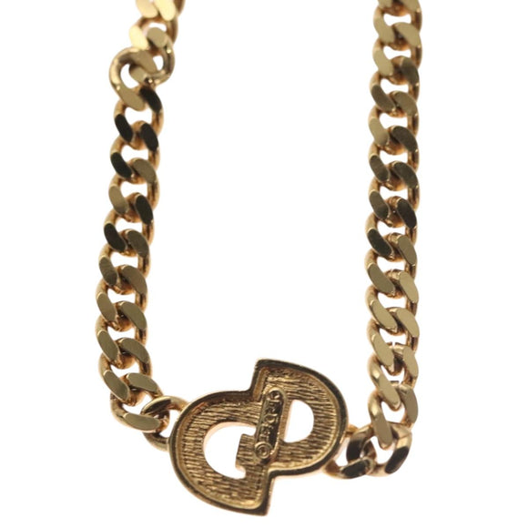 Christian Dior Bracelet metal Gold Auth 133459