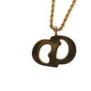 Christian Dior Necklace metal Gold Auth 133461-10