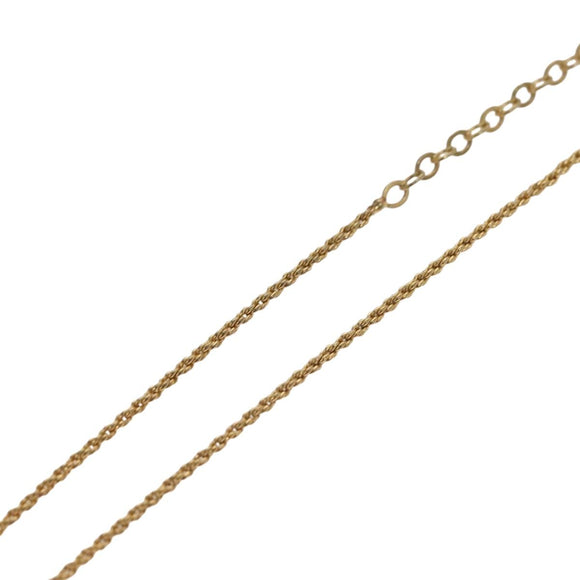 Christian Dior Necklace metal Gold Auth 133461