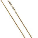 Christian Dior Necklace metal Gold Auth 133461-6