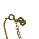 Christian Dior Necklace metal Gold Auth 133461-8