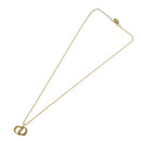 Christian Dior Necklace metal Gold Auth 133461-9