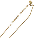 Christian Dior Necklace metal Gold Auth 133462-13