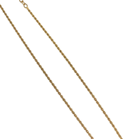 Christian Dior Necklace metal Gold Auth 133462