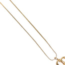 Christian Dior Necklace metal Gold Auth 133463-4