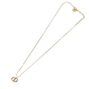 Christian Dior Necklace metal Gold Auth 133463-8