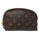 LOUIS VUITTON Monogram Pochette Cosmetic PM Pouch M43998 LV Auth 133468-1
