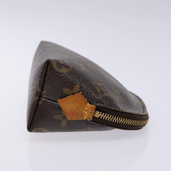LOUIS VUITTON Monogram Pochette Cosmetic PM Pouch M43998 LV Auth 133468