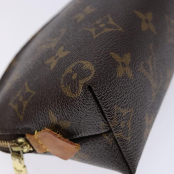 LOUIS VUITTON Monogram Pochette Cosmetic PM Pouch M43998 LV Auth 133468