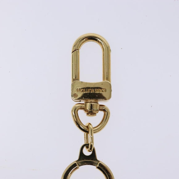 LOUIS VUITTON Anneau Cles Key Holder Metal Gold Tone M62698 LV Auth 133469