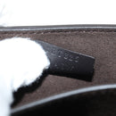 FENDI Fab Shoulder Bag Leather Green Gold Auth 133473M-13