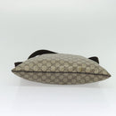 GUCCI GG Supreme Shoulder Bag PVC Beige Silver 141198 Auth 133479-9