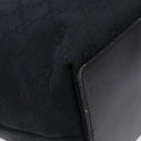 GUCCI GG Canvas Tote Bag Gold Black 002 1098 3444 Auth 133481-13