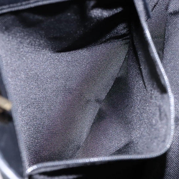 GUCCI GG Canvas Tote Bag Gold Black 002 1098 3444 Auth 133481