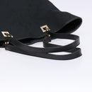 GUCCI GG Canvas Tote Bag Gold Black 002 1098 3444 Auth 133481-7