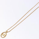 Christian Dior Necklace metal Gold Auth 133488-10