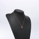 Christian Dior Necklace metal Gold Auth 133488-13