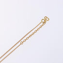 Christian Dior Necklace metal Gold Auth 133488-6