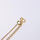 Christian Dior Necklace metal Gold Auth 133488-7