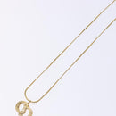Christian Dior Necklace metal Gold Auth 133489-4