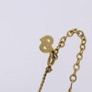 Christian Dior Necklace metal Gold Auth 133489-7
