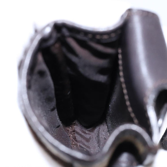 GUCCI GG Canvas Pouch Beige Silver 039 1669 1097 Auth 133490